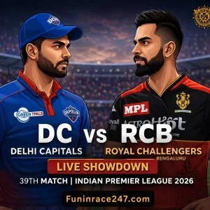 Delhi capitals vs rcb live ipl 2026 showdown