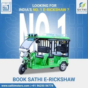 Explore the best electric rickshaw suppliers in india sathi mo