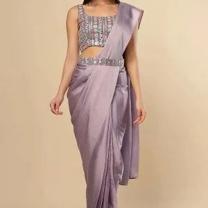 Pre drap saree quick wear timeless beauty