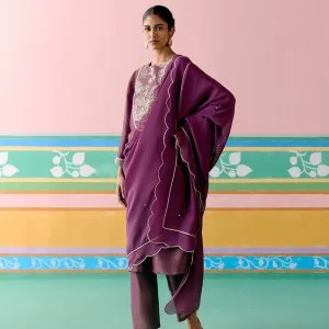 Get elegant embroidered kurta sets for every occasion