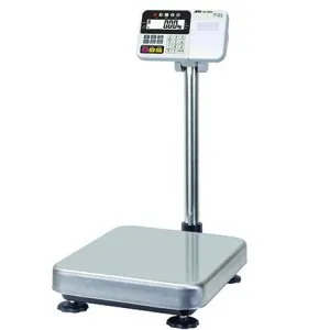 Parcel weighing scales