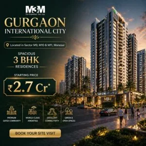 M3m gic manesar price luxury plots easy emi options