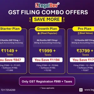 Gst registration and filing made simple with legaldev