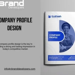 Professional company profile design to elevate your brand identi