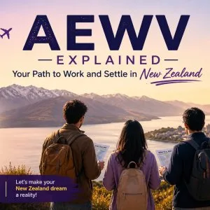 New zealand visa agents in delhi AEWV explained 2026