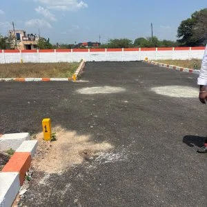 Dtcp approved plots for sale at saravana gardens aranvoyal