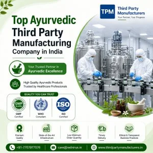 Top ayurvedic third party manufacturing company