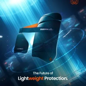 Moonwalkr thigh pad for reliable match protection