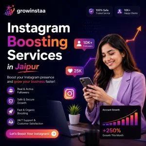 GrowInstaa Trusted Instagram Boosting Services in Jaipur