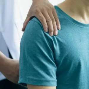 Massage or physical therapy session