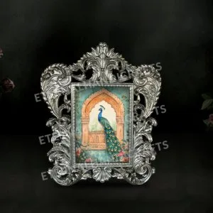 Silver picture frame