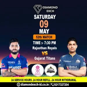 DiamondExch ID RR vs GT live match