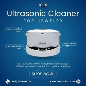 Ultrasonic cleaner for jewelry