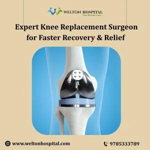 Expert knee replacement surgeon for faster recovery relief