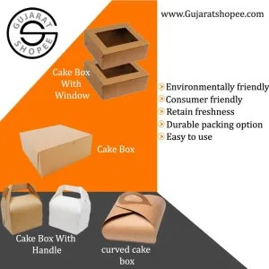 Buy cake boxes online in bulk or wholesale at gujarat shopee