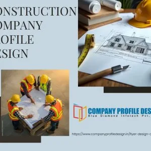 Construction company profile design for strong brand growth