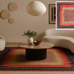 Stylish square rugs for everyday homes