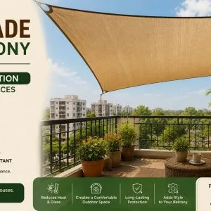 Sun shade for balcony stylish protection for outdoor spaces