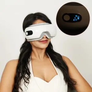 Enem eye massager machine heat compression therapy for eye r