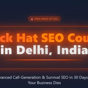 Enroll black hat seo course delhi