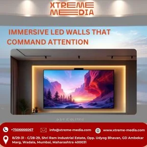 Immersive led walls that command attention