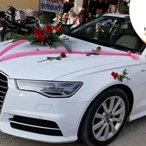 Luxury car on rent for wedding