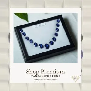 Shop premium tanzanite stone fine colour gems