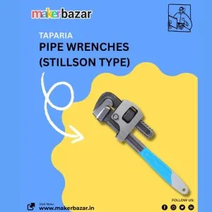 Taparia tools heavyduty pipe wrenches makerbazar