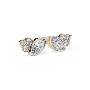 Shop diamond stud earrings classic modern styles at gemonediam