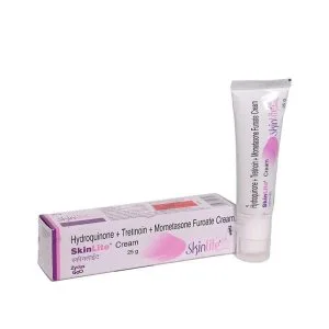 Skinlite hydroquinone tretinoin furoate cream 25g in dubai t