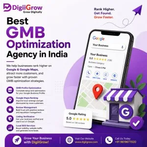 Best GMB Optimization Agency in India DigiiiGrow