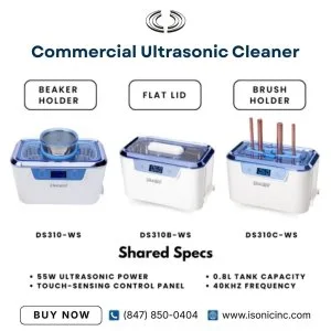 Commercial ultrasonic cleaner