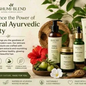 Bhumi blend natural ayurvedic beauty products