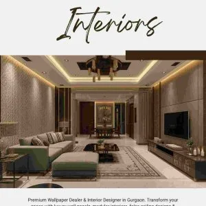 Wallpaper designer in gurgaon by haytt interiors