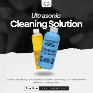 Ultrasonic cleaning solution