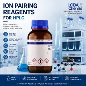 Hplc grade mobile phase additives for ion pair chromatography