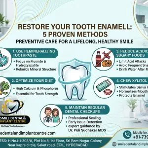 Restore your tooth enamel naturally dr puli sudhakar mds