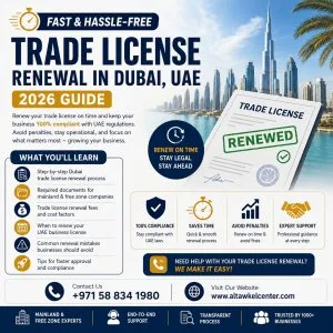 Fast hassle free trade license renewal in dubai uae 2026 guide