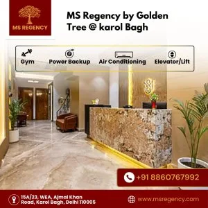 Hotel near blk hospital
