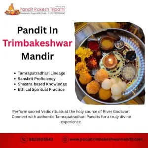 Trusted pandit in trimbakeshwar mandir for authentic pooja rit