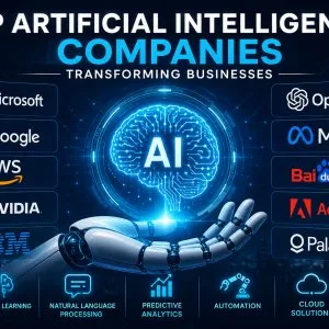 Top artificial intelligence companies transforming businesses