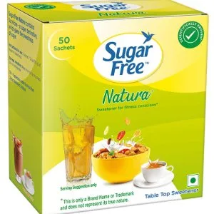 Sugar free natura sachets