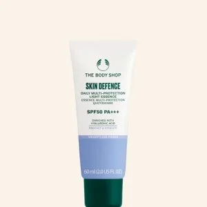 Shield your glow daily with skin defence multi protection light