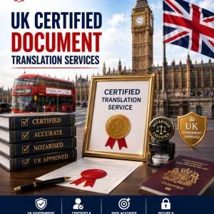 Uk certified document translation services