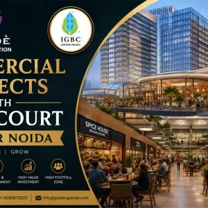 Commercial projects with food court greater noida golden grand