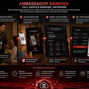 Ambassador banking best doorstep banking software 2026