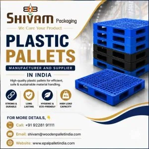 Plastic pallets manufacturer and supplier in india shivam pack