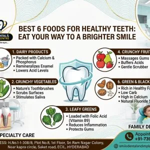 Want stronger teeth naturally discover the best 6 foods for you