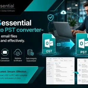 Sysessential ost to pst converter migrates email files securely