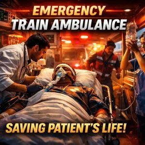 Train ambulance service in pune